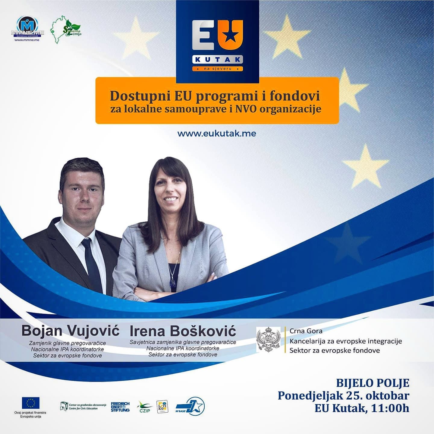 Najava: predstavljanje dostupnih EU programa