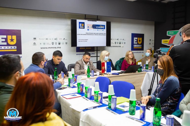 Organizovan trening priključivanja Crne Gore EU